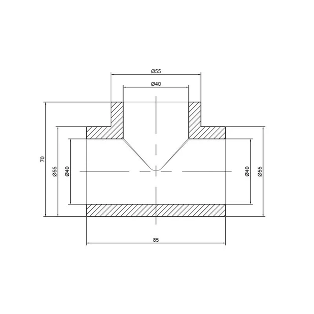Тройник PPR Thermo Alliance 40 - Фото 2 Тройник PPR Thermo Alliance 40 - изображение 2