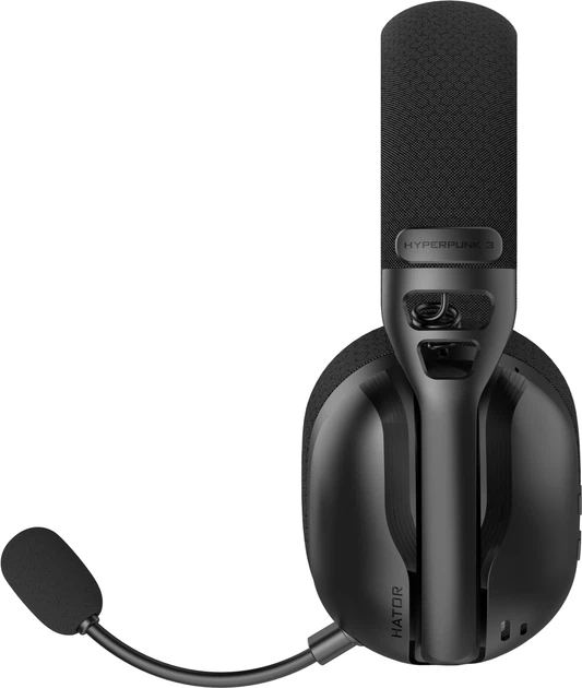 Słuchawki Hator Hyperpunk 3X Wireless Black (8721249230943) - obraz 3