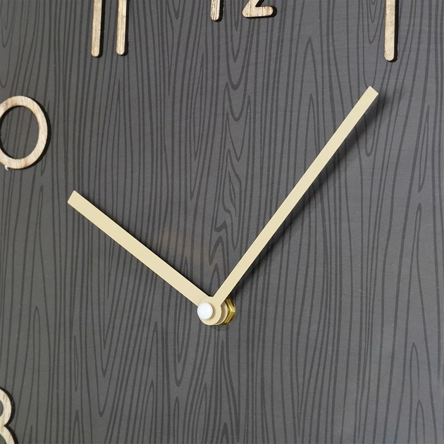 Настінний годинник Vilde 569968 Коричневий 38 см (8720573954495) - зображення 4