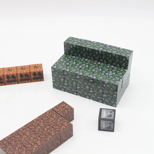 Minecraft магнитный конструктор Magnetic Block 84 детали кубики конструкторы для взрослых и детей майнкрафт - Фото 6 Minecraft магнитный конструктор Magnetic Block 84 детали кубики конструкторы для взрослых и детей майнкрафт - изображение 6