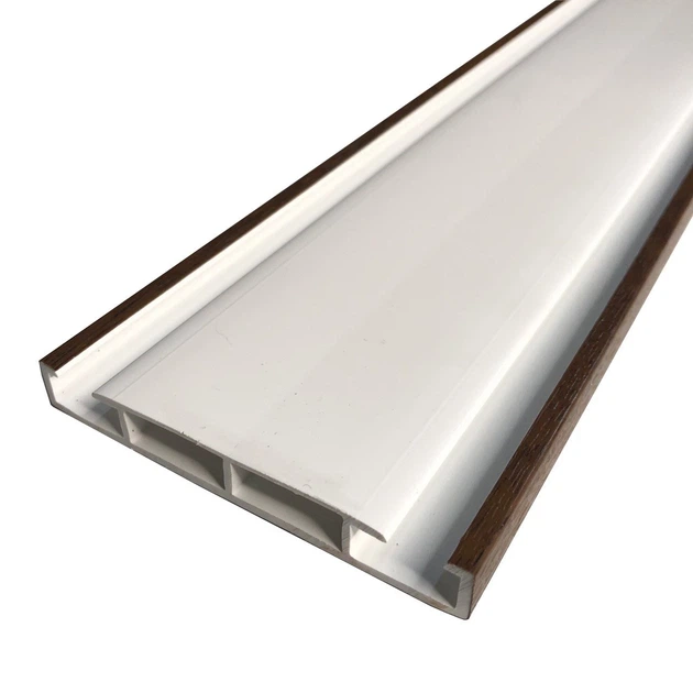 Наличник пластиковый Miroplast 450 мм, золотой дуб - изображение 2