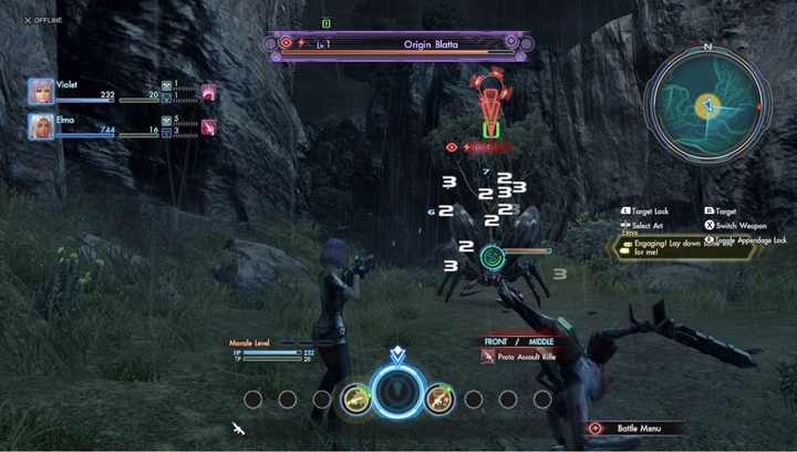 Игра Nintendo Wii U Xenoblade Chronicles X Europe Английская Версия Б/У - изображение 4