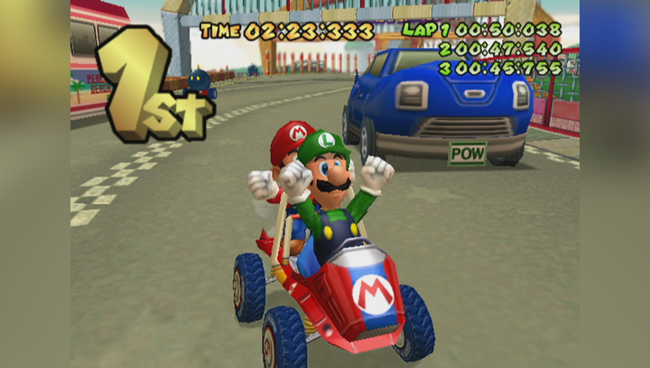 Игра Nintendo GameCube Mario Kart: Double Dash Europe Английская Версия Б/У - изображение 4