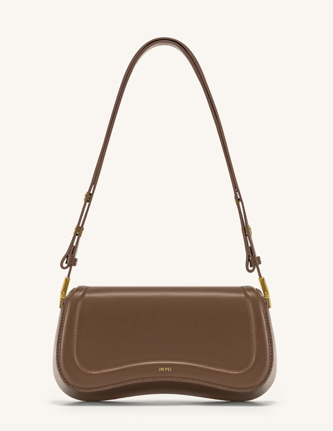 Жіноча сумка JW PEI JOY SHOULDER BAG BROWN. (0124) - Фото 1 Жіноча сумка JW PEI JOY SHOULDER BAG BROWN. (0124) - зображення 1