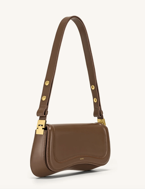 Жіноча сумка JW PEI JOY SHOULDER BAG BROWN. (0124) - Фото 3 Жіноча сумка JW PEI JOY SHOULDER BAG BROWN. (0124) - зображення 3