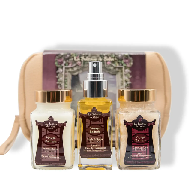 Набор для тела Бали La Sultane de Saba Body Gift Set Lotus & Frangipani Flower Bali 3700448605382 - Фото 1 Набор для тела Бали La Sultane de Saba Body Gift Set Lotus & Frangipani Flower Bali 3700448605382 - изображение 1