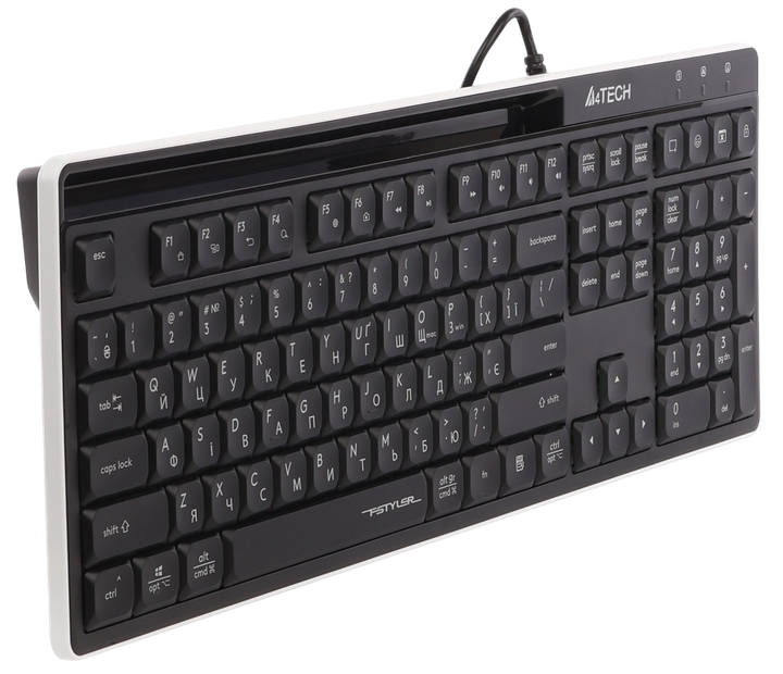 Клавіатура A4Tech FX72 Black - зображення 2