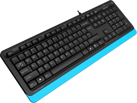 Клавіатура A4Tech FK10 Ukr Blue - Фото 2 Клавіатура A4Tech FK10 Ukr Blue - зображення 2