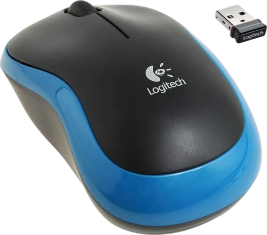 Миша Logitech M185 Blue (910-002236) - Фото 1 Миша Logitech M185 Blue (910-002236) - изображение 1