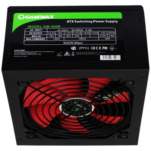 Блок живлення GameMax GM-500B 500W (GM-500B) - изображение 2