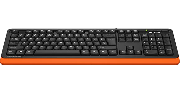 Клавіатура A4Tech Fstyler FKS10 Orange - изображение 2