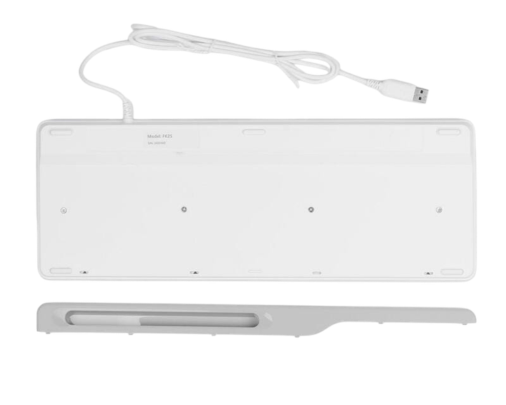 Клавіатура A4Tech Fstyler FK25 Ukr White - изображение 3