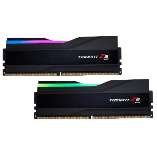 Оперативна пам'ять G.Skill 64GB (2x32GB) DDR5 6000MHz Trident Z5 RGB Black (F5-6000J3040G32GX2-TZ5RK) - Фото 1 Оперативна пам'ять G.Skill 64GB (2x32GB) DDR5 6000MHz Trident Z5 RGB Black (F5-6000J3040G32GX2-TZ5RK) - зображення 1
