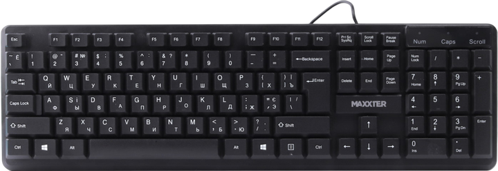 Клавіатура Maxxter KBM-U01-UA Black - изображение 3