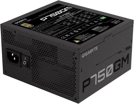 Блок живлення Gigabyte P750GM 750W 80+ Gold (GP-P750GM) - зображення 2