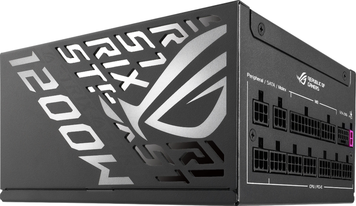 Блок живлення ASUS ROG STRIX 1200W 80+ Platinum (90YE00W0-B0NA00) - изображение 5