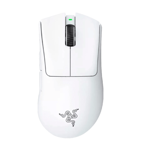 Миша бездротова Razer DeathAdder V3 Pro White (RZ01-04630200-R3G1) - Фото 1 Миша бездротова Razer DeathAdder V3 Pro White (RZ01-04630200-R3G1) - изображение 1