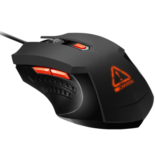 Миша Canyon Star Raider Black (CND-SGM01RGB) - Фото 1 Миша Canyon Star Raider Black (CND-SGM01RGB) - зображення 1
