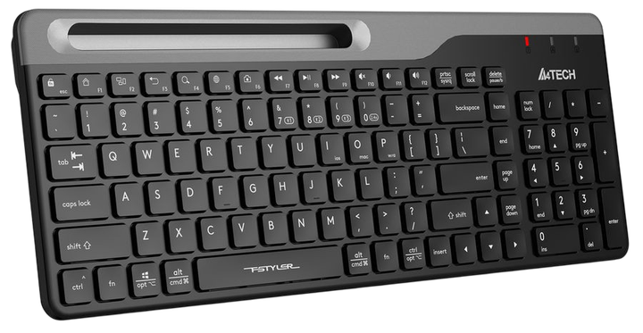 Клавіатура бездротова A4Tech Fstyler FBK25 Black - изображение 3