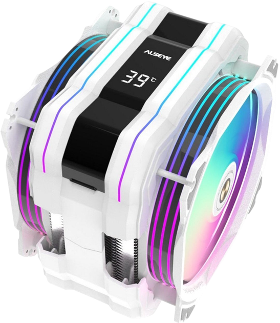 Воздушное охлаждение Alseye M120D-W-Plus II ARGB White (AS.01.01.0051) - изображение 3