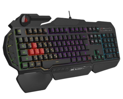 Клавіатура A4Tech Bloody B310N RGB Black (B310N BLOODY (BLACK)) - изображение 2