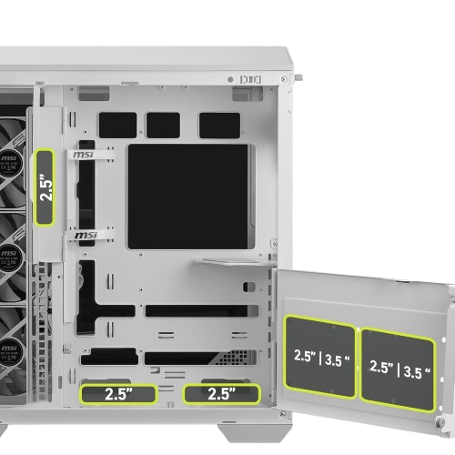 Корпус MSI MAG Pano 100R PZ ARGB White - зображення 5