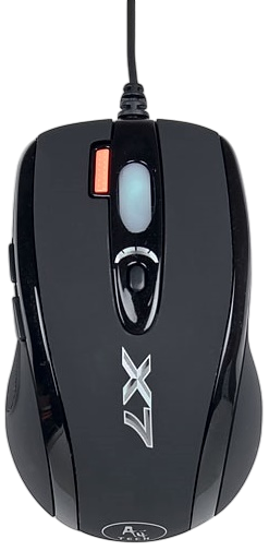 Миша A4Tech X-710BK Black - Фото 1 Миша A4Tech X-710BK Black - зображення 1