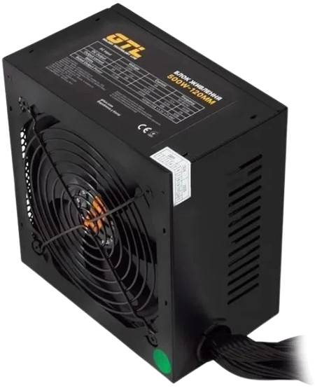 Блок питания GTL Gaming Star 500W (GTLGS500BK) - изображение 4
