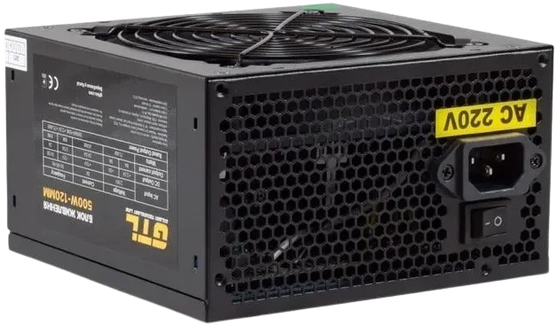 Блок питания GTL Gaming Star 500W (GTLGS500BK) - изображение 5