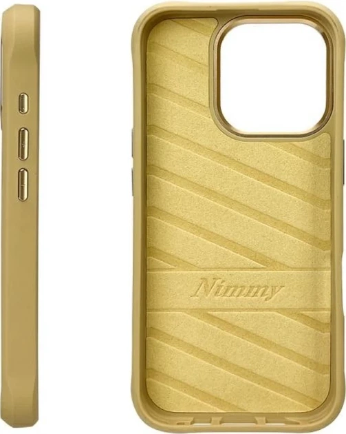 Etui plecki Nimmy Big Eyed Pet 2.0 Cat do Apple iPhone 16 Pro Max Khaki (6971080319747) - obraz 2