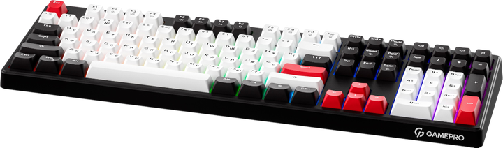 Клавіатура GamePro GK650 RGB Black - Фото 2 Клавіатура GamePro GK650 RGB Black - зображення 2