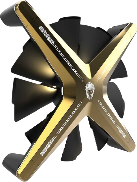 Вентилятор Alseye X12 Golden WK Push ARGB Black (AS.04.03.0024) - изображение 3
