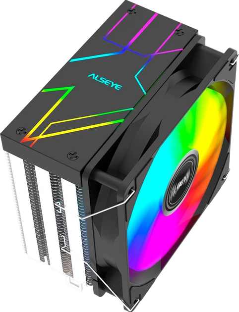 Повітряне охолодження Alseye N120B-SE COV ARGB Black (AS.01.05.0017) - зображення 2