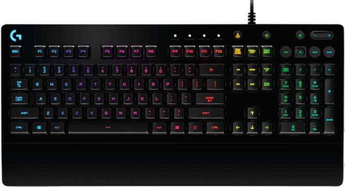 Клавіатура Logitech G213 Prodigy Ukr RGB Black (920-010740) - Фото 1 Клавіатура Logitech G213 Prodigy Ukr RGB Black (920-010740) - зображення 1