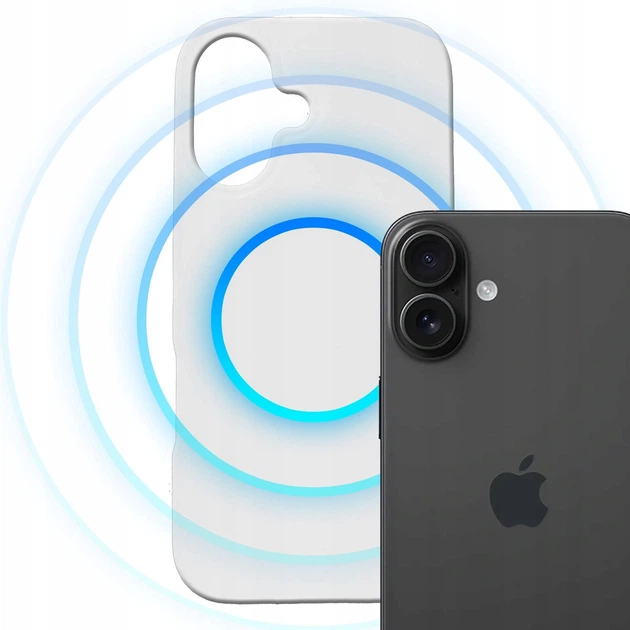 Etui 3MK Hardy MagSilicone do Apple iPhone 16 White (5903108662024) - obraz 4