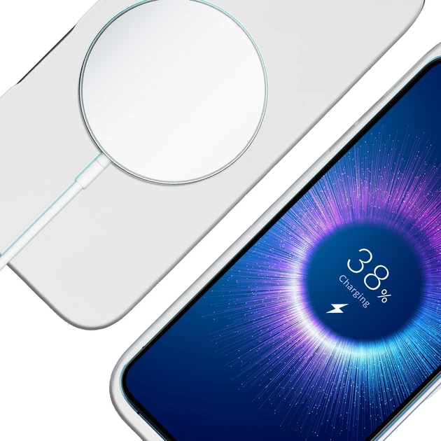 Etui 3MK Hardy MagSilicone do Apple iPhone 16 White (5903108662024) - obraz 5