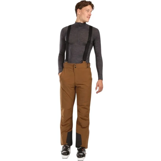 Лыжные штаны мужские Kilpi Mimas-M Brown XL (100084440) - Фото 3 Лыжные штаны мужские Kilpi Mimas-M Brown XL (100084440) - изображение 3