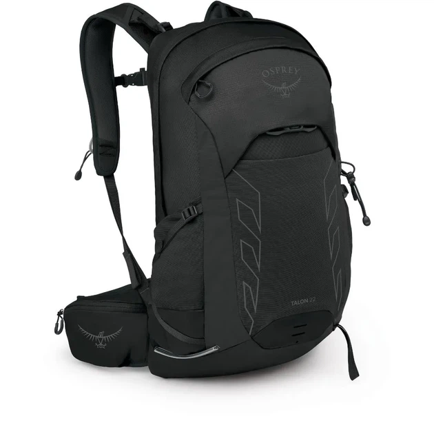 Рюкзак туристический Osprey Talon 22 Black coal grey Uni (100083588) - Фото 1 Рюкзак туристический Osprey Talon 22 Black coal grey Uni (100083588) - изображение 1