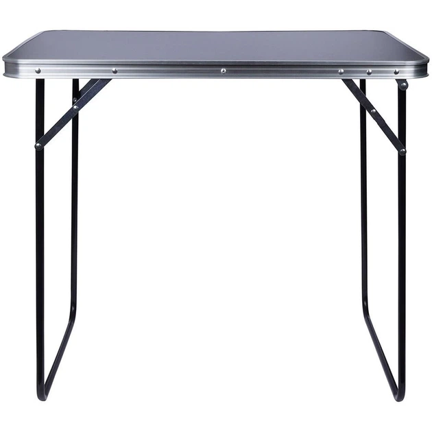 Стіл туристичний Vilde 489180 розкладний 80 x 60 x 70 см Сірий (5904316457846) - зображення 2