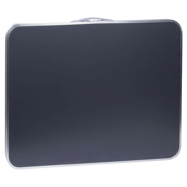 Стіл туристичний Vilde 489180 розкладний 80 x 60 x 70 см Сірий (5904316457846) - зображення 5