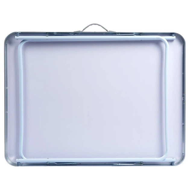 Стіл туристичний Vilde 489281 розкладний 80 x 60 x 70.5 см Коричневий (5904316470715) - зображення 4