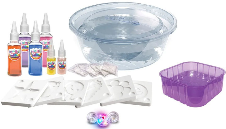 Zestaw kreatywny Simba Aqua Gelz Brightz GLOW tworzenie kreatywnych figurek żelowych (4006592105389) - obraz 2