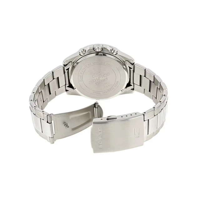 Casio Edifice EFV-570D-7A クォーツ ホワイト稼働品 Casio Edifice EFV-570D-7A クォーツ ホワイト稼働品 V118898