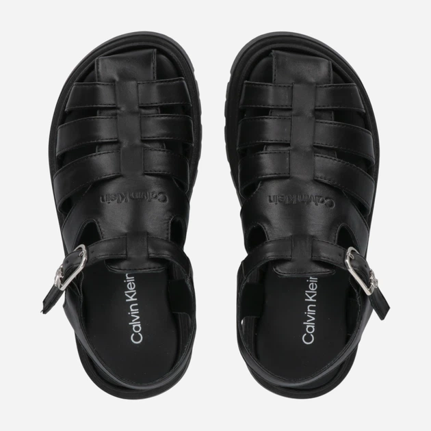 Жіночі сандалі Calvin Klein V4B2-83361-0092999 39 25 см Чорні (8054491105920) - зображення 4
