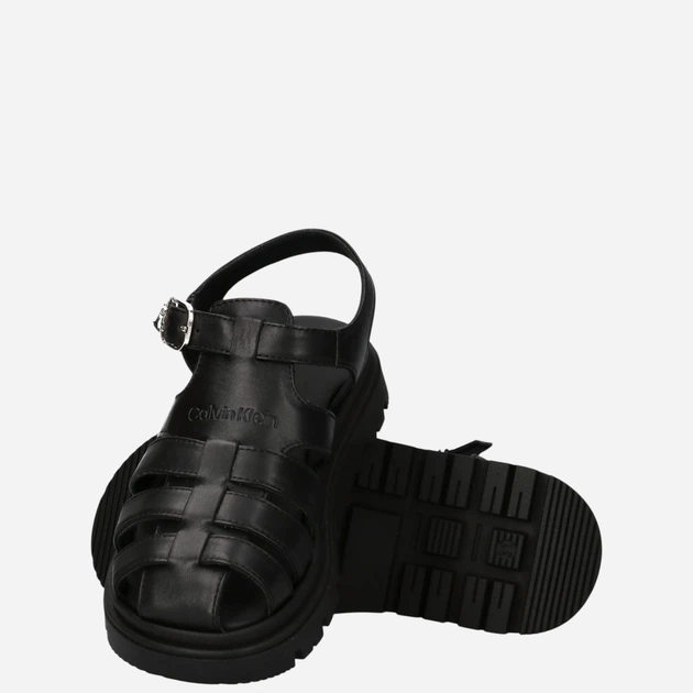 Жіночі сандалі Calvin Klein V4B2-83361-0092999 37 23 см Чорні (8054491105906) - зображення 3