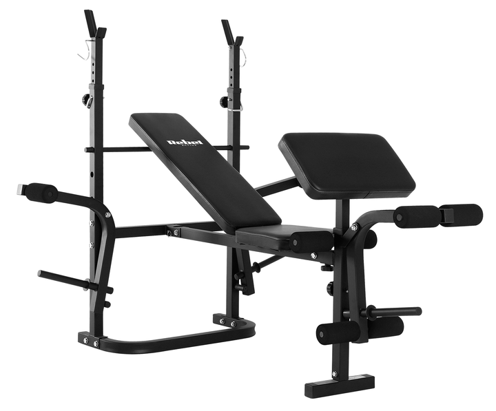 Тренувальна лавка Rebel Active регульована багатофункціональна з пюпітром для біцепсів (5901890101349) - зображення 4