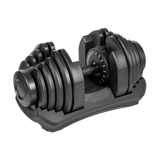 Гантель чавунна регульована автоматично Lechpol Rebel Active RBA-2304 1 × 40 кг (5901890100717) - зображення 2