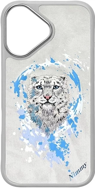 Etui plecki Nimmy Panther MagSafe do Apple iPhone 16 Light Grey (6971080319945) - obraz 2