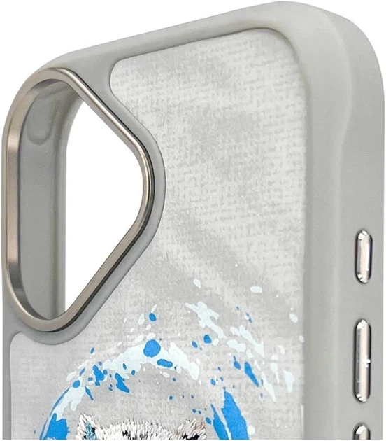 Etui plecki Nimmy Panther MagSafe do Apple iPhone 16 Light Grey (6971080319945) - obraz 8