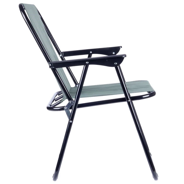 Туристичне крісло Vilde 489178 розкладне Сірий (5904316457822) - зображення 2